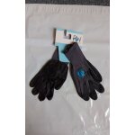 Gants riding world  groom  - couleur : gris / noir, taille : s - equitation