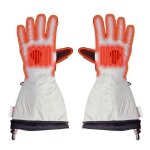 Gants de ski chauffants - glovii - taille s, m, l, xl - imperm�ables - respirants - fibres de carbone ...