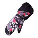 Gants de ski coupe - vent chauds pour enfants, pour garons et filles, antidrapants, hiver, snowboard, ...
