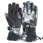 Gants de ski pour ecran tactile, polaire, hiver, chaud, snowboard, moto, imperm�ables, thermiques