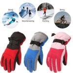 Gants de ski imperm�ables et chauds pour enfants, mitaines pour gar�ons et filles, pour la neige, sport ...