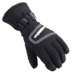 Gants de ski imperm�ables chauds pour l'hiver, 1 paire, pour gar�ons et filles, pour adolescents, sport, ...
