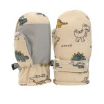 Gants de ski impermables pour enfants, mitaines epaisses, garde les doigts au chaud, dessin anim dinosaure, ...