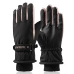 Gants de ski imperm�ables pour femme et homme, avec fonction ecran tactile, thermiques, chauds, neige, ...