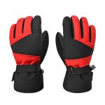 Gants de ski impermables pour hommes et femmes, gants chauds d'hiver, pour snowboard, moto, equitation, ...