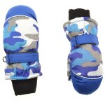Gants de ski imprim�s de camouflage pour enfants, imperm�ables et coupe - vent, mitaines thermiques en ...
