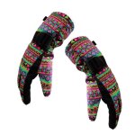 Gants de snowboard pour sports de plein air d'hiver, gants de neige unisexes impermables coupe - vent ...