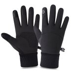 Gants de sport de plein air pour hommes et femmes, antid�rapants, en polaire chaude, pour la conduite, ...