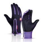 Gants de sport de plein air pour hommes et femmes, coupe - vent a ecran tactile, d'hiver, polaire, thermiques, ...