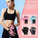 Gants de sport antidrapants pour hommes, respirants, demi - doigt, pour vtt, antichoc