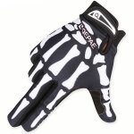 Gants de sport chauds a imprim squelette pour hommes et femmes, mitaines, equipement de vlo, cyclisme, ...