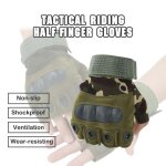 Gants tactiques de plein air, sport airsoft, gants de combat militaires, demi - doigt, gants de chasse, ... Gants tactiques de plein air, sport airsoft, gants de combat militaires, demi - doigt, gants de chasse, ...