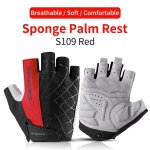 Gants de vélo demi doigt antichoc résistant a l'usure respirant vtt vélo de route hommes femmes equipement ... Gants de vélo demi doigt antichoc résistant a l'usure respirant vtt vélo de route hommes femmes equipement ...