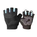 Gants de v�lo pour hommes et femmes, 1 paire, demi - doigt, de sport de montagne sur route, de gymnastique, ...