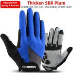 Gants de vlo pour hommes et femmes, respirants, doigt complet, cyclisme, ecran tactile, sport, vtt, ...