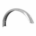 Garde boue arri�re en inox pour mobylette peugeot 103 mvl sans bavolet
