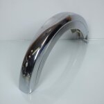 Garde boue arri�re rsm pour mobylette peugeot 50 103 mvl m chrom� avec bavolets neuf