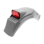Garde - boue arri�re pour trottinette dualtron togo avec led int�gr�e minimotors gris