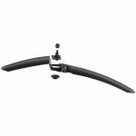 Garde - boue avant aimant� polisport mud - pro 26 - 29  - noir / noir - tu