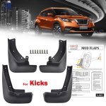 Garde - boue avant et arrière moulé pour nissan, 4 pièces, pour modèles p15 de 2016 a 2020, 2017, 2018, ... Garde - boue avant et arrière moulé pour nissan, 4 pièces, pour modèles p15 de 2016 a 2020, 2017, 2018, ...