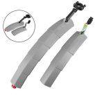 Garde - boue télescopique de vélo pliable a led, avec feu arrière, pour vtt, pièces de cyclisme, accessoires ... Garde - boue télescopique de vélo pliable a led, avec feu arrière, pour vtt, pièces de cyclisme, accessoires ...