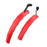 Garde boue de vélo avec feu arrière avant et arrière, ailes de vtt, accessoires de cyclisme Garde boue de vélo avec feu arrière avant et arrière, ailes de vtt, accessoires de cyclisme