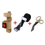 Garrot d'urgence mdicale a hmostase rapide, equipement de camping, kit de survie, opration d'exploration, ...