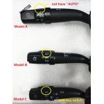 Gauche side model c 3 modles de commutateur combin d'essuie - glace gauche / droite, commutateur de ...