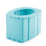 Sige de toilette pliable portable en plastique abs, multifonction, pour voiture, pour camping, randonne, ...