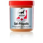 Gel cicatrisant cheval leovet propolis first aid 350 ml mixte rouge