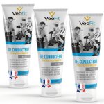 Gel conducteurveofit pour ceinture abdominale d?electrostimulation, electrodes, ems, tens, pads - 3 * ...
