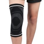 Genouillre en tricot a compression thermique, 1 pice, protection des jambes, bandage, pour la course, ...