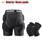 Genouillres de protection pour le ski en plein air, protection des hanches, rembourrage en gel, shorts ...