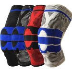 Genouill�res de sport en silicone, 1 paire de genouill�res, pour fitness, basket - ball, course a pied, ...