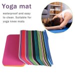 Genouillère de yoga de couleur aléatoire, tapis de fitness antidérapant, résistant a l'humidité, coussins ... Genouillère de yoga de couleur aléatoire, tapis de fitness antidérapant, résistant a l'humidité, coussins ...