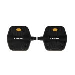 Geovision p�dales v�lo plates lumineuses et rechargeables a grip vibram