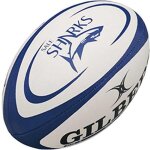 Gilbert ballon de rugby replica - sharks