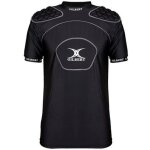 Gilbert epauliere rugby atomic v3 - enfant - noir et gris - 13 / 14 ans = poitrine 79 / 84cm