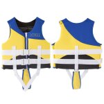 Gilet de bain en noprne pour enfants, gilet de sauvetage pour garons et filles, dispositif de flottaison, ...