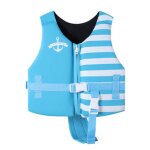 Gilet de bain en noprne pour enfants, gilet de sauvetage pour garons et filles, dispositif de flottaison, ...