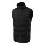 Gilet chauffant avec 9 zones de chauffage noir 4xl