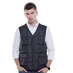 Gilet electrique reglable, veste chauffante en tissu de peche, chauffe - hiver thermique usb