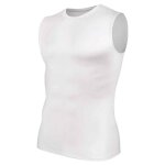 Gilet faonnant pour hommes, dbardeur de compression, amincissant, t - shirt d'entranement, respectueux ...