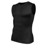 Gilet faonnant pour hommes, dbardeur de compression, amincissant, t - shirt d'entranement, respectueux ...