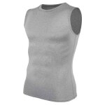 Gilet faonnant pour hommes, dbardeur de compression, amincissant, t - shirt d'entranement, respectueux ...