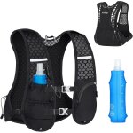 Gilet d'hydratation pour la course a pied, sac a dos lger pour la course a pied, sac a dos avec gourde ...