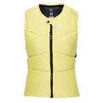 Gilet impact kitesurf / windsurf femme mystic star front zip pastel yellow l pastel yellow