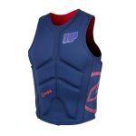 Gilet impact wake vest side zip np surf c1 navy / red