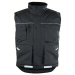 Gilet multipoches noir taille m