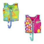 Gilet de natation tissu - mousse s - m, 2 modles fille - garon, 1 - 3a